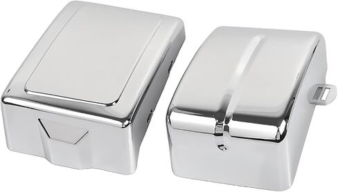 Battery Side Cover For Harley Dyna Fat Bob Street Bob Super Glide Wide Glide 2006-2017, Gloss Black in Saudi Arabia