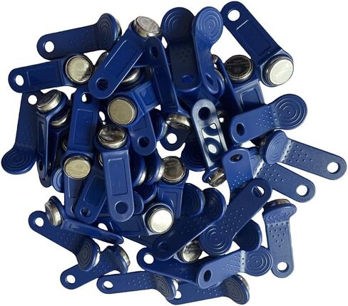 DS1990A-F5, iButton Tag with Wall-Mounted Black Handle (Blue 10pcs) in Kuwait