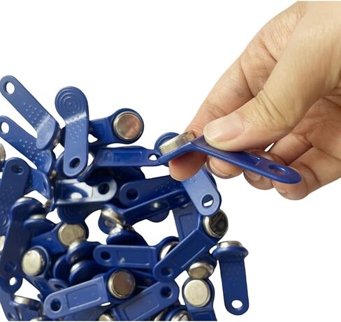 DS1990A-F5, iButton Tag with Wall-Mounted Black Handle (Blue 10pcs) in Kuwait