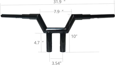 1.5" Thick Tube T-Bars Handlebar Drag fit for Harley Softail Breakout FXSB FLSTC FLSTN FLSTFB FLS 1993-2022 in Kuwait