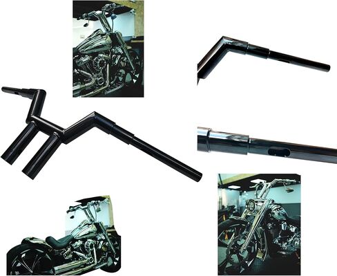 1.5" Thick Tube T-Bars Handlebar Drag fit for Harley Softail Breakout FXSB FLSTC FLSTN FLSTFB FLS 1993-2022 in Kuwait