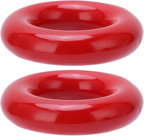 VGEBY Golf Weighting Ring, 2pcs Bat Weight Round Glossy Trainning Club Swing Weight Donut for Warm Up Baseball Accessories in Kuwait