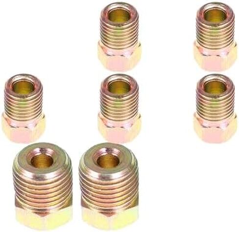 35 PCS 3/16 و 1/4 أنابيب خط الفرامل الأنابيب تركيب المكسرات المقلوبة in Saudi Arabia