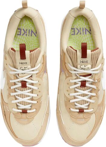 حذاء Nike Air Max 1 للسيدات باللون الأبيض/Sanddrift-Phantom FB5060-100 8.5 in Saudi Arabia