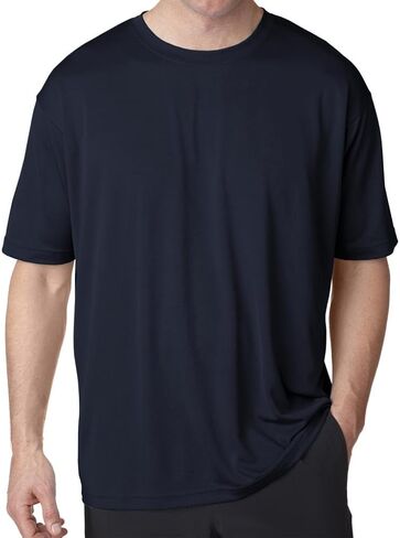 UltraClub Big Men's Cool-n-Dry Performance T-Shirt in Saudi Arabia