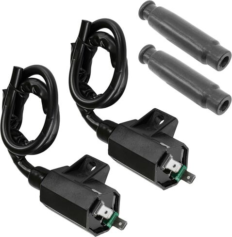 Caltric Ignition Coil W / CAP SPACK CAP متوافق مع KAWASAKI BOURS 650 2005-2013 / BLUTE FORGE 750 2005-2007 / Teryx 750 KRF750 4X4 2008 in Kuwait