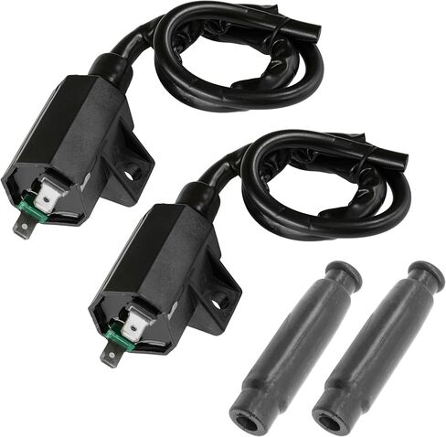 Caltric Ignition Coil W / CAP SPACK CAP متوافق مع KAWASAKI BOURS 650 2005-2013 / BLUTE FORGE 750 2005-2007 / Teryx 750 KRF750 4X4 2008 in Kuwait