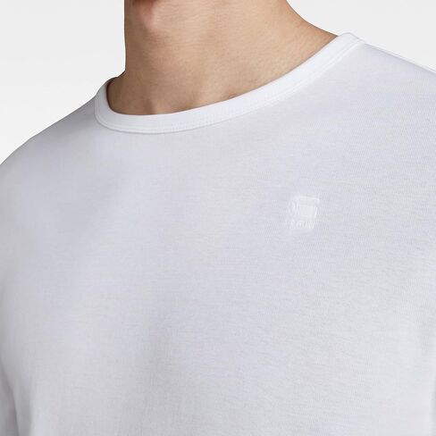 G-Star Raw Men's Base Round Neck Tee Long Sleeve 1-Pack in Saudi Arabia
