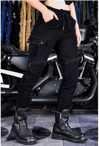 Motorcycle Pants Aramid Lined Motorcycle Riding Trousers Motorcycle Gear for All Seasons in Saudi Arabia