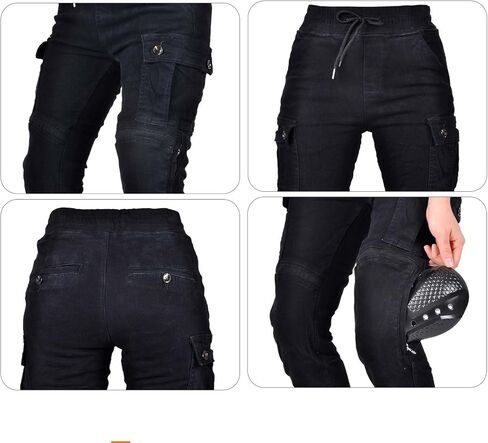 Motorcycle Pants Aramid Lined Motorcycle Riding Trousers Motorcycle Gear for All Seasons in Saudi Arabia