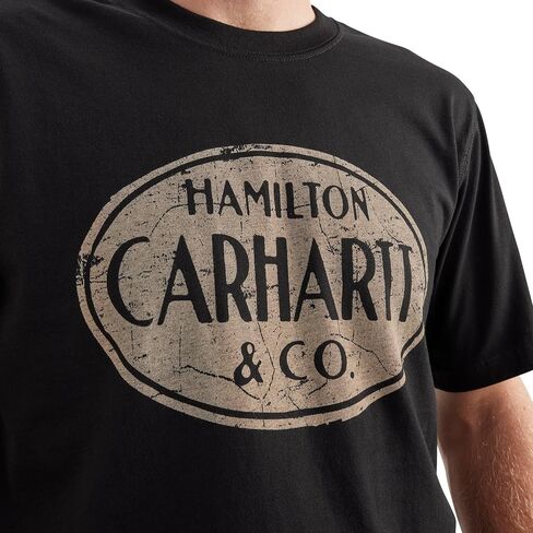 Carhartt Men 106774 مريح ملاءمة خفيفة الوزن Hamilton Graphic T-S in Kuwait