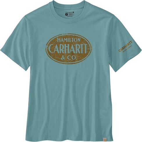 Carhartt Men 106774 مريح ملاءمة خفيفة الوزن Hamilton Graphic T-S in Kuwait