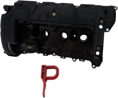 Karparts360 لـ Mini Cooper 2007-2015 غطاء الصمام | البلاستيك | 4 أسطوانة 1.6L محرك | استبدال 11127533799 ، 11127567162 in Saudi Arabia