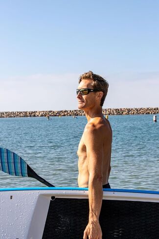 نظارة شمسية رياضية مستقطبة للرجال من Hobie، مقاس كبير، تغطية كاملة، Everglades in Kuwait