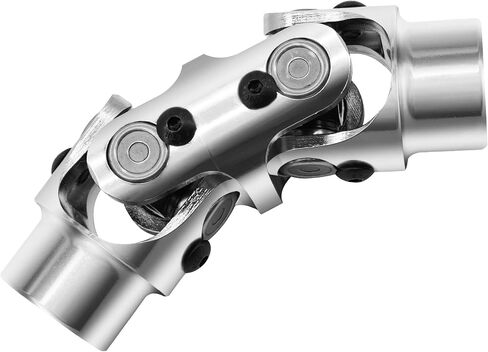 3/4"Round X3/4"Round Black Double U Joint Steering Universal Joint DOUBLE U Joint Shaft,Total Length: 5-1/8" in Saudi Arabia