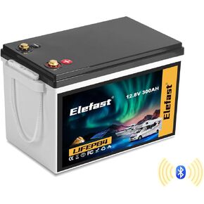 Lifepo4 Battery 100AH 24V Lithium Battery Built-in 100A BMS,Up to 20000 Deep Cycle,Perfect for Trolling Motors, Marine,RV,Boat,Solar System Home Storage in Saudi Arabia