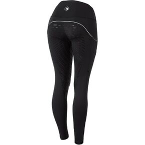HORZE Nicki Women's High Waist Breathable Full Seat Riding Tights with Phone Pockets in Saudi Arabia