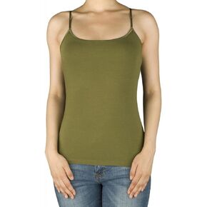 ACTIVE BASIC Women Built in Inner Bra Spaghetti Cami Adjustable Straps in Saudi Arabia