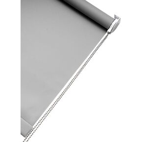 IN FRAME Roller Shades Blackout Blinds for Windows Room Darkening Rolled Up Shades, UV Protection Window Shades Door Blinds for Home and Office, 31-Grey in Saudi Arabia