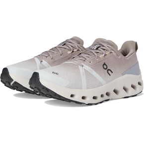 On Men's Cloudsurfer Trail Waterproof Running Shoes Sneakers (Mauve - Flame, 12 US) in Kuwait