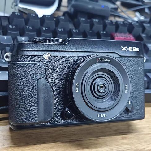 7artisans 18MM F6.3 Mark II UFO Lens for FUJI Mount, APS-C, Prime lens, Ultra-Thin Compact Mirrorless Cameras for FUJIFILM XM-H/XP/XE/XA/XT/XS Series in Saudi Arabia