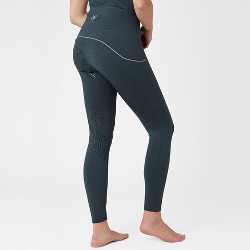 HORZE Nicki Women's High Waist Breathable Full Seat Riding Tights with Phone Pockets in Saudi Arabia