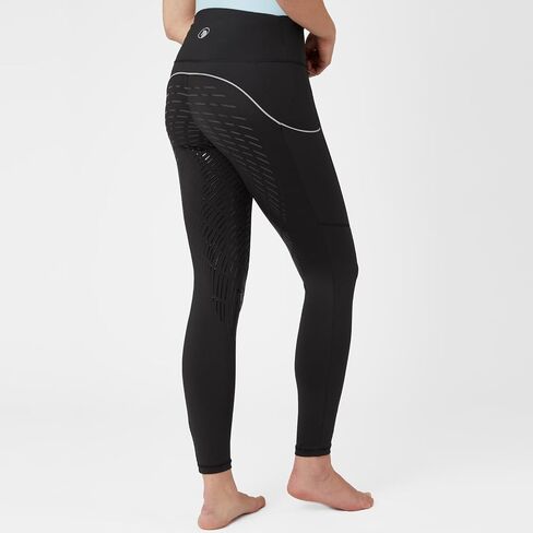 HORZE Nicki Women's High Waist Breathable Full Seat Riding Tights with Phone Pockets in Saudi Arabia