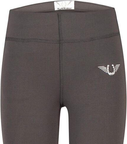 TuffRider Children's Ventilated Schooling Riding Tights with Free Assorted Striped Socks in Saudi Arabia