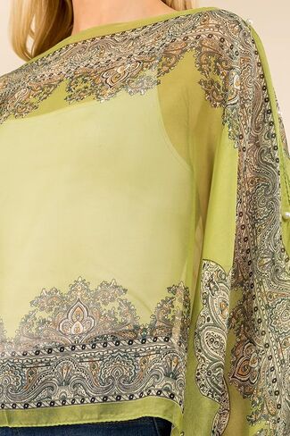 Chiffon Cover-up Sarong and Sun Protective Kimono Shawl in Kuwait