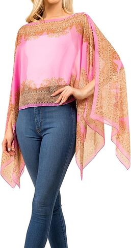Chiffon Cover-up Sarong and Sun Protective Kimono Shawl in Kuwait