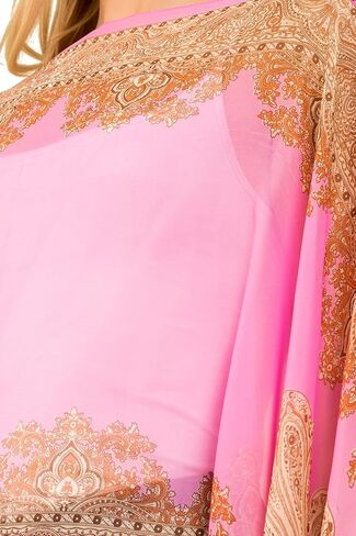 Chiffon Cover-up Sarong and Sun Protective Kimono Shawl in Kuwait