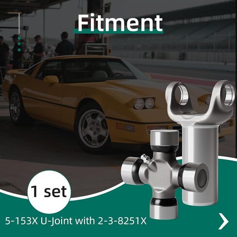 5-153X & 2-3-8251X U-Joint Slip Yoke Kit, Universal Joint 1310 Series with Outside Snap Ring (OSR) & Transmission Slip Yoke in Saudi Arabia