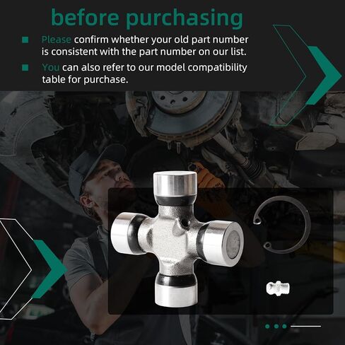 5-153X & 2-3-8251X U-Joint Slip Yoke Kit, Universal Joint 1310 Series with Outside Snap Ring (OSR) & Transmission Slip Yoke in Saudi Arabia
