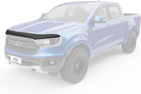 EGR 303551 Superguard Supered Acrylic Hood Shield متوافق مع Select 2019-2023 Ford Ranger Trucks - متين وسهل التثبيت in Saudi Arabia
