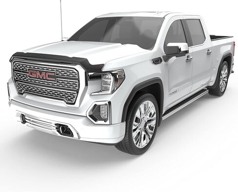 EGR 301791 SuperGuard Hood Guard Bug Deflector Protector, Dark Smoke Finish, Compatible with Select GMC Sierra All Cabs Models in Saudi Arabia
