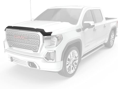 EGR 301791 SuperGuard Hood Guard Bug Deflector Protector, Dark Smoke Finish, Compatible with Select GMC Sierra All Cabs Models in Saudi Arabia