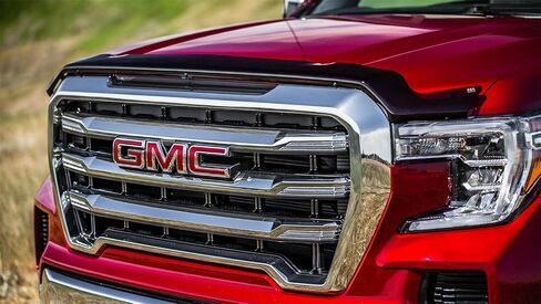 EGR 301791 SuperGuard Hood Guard Bug Deflector Protector, Dark Smoke Finish, Compatible with Select GMC Sierra All Cabs Models in Saudi Arabia