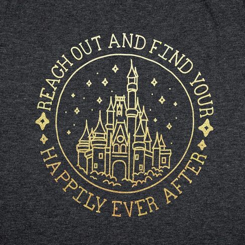 KIDDAD Magic Kingdom Tank Tops for Women: Magical Shirts Fairy Castle Shirt Family Vacation Vest Summer Sleeveless Tops in Saudi Arabia