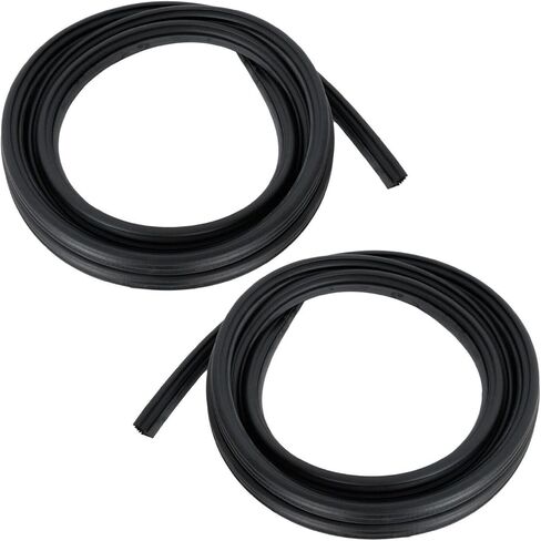 Set of 2 Weatherstrip Seals Rear Driver & Passenger Side for Ford for F150 2009-2014 Pair Body Opening-Coverage 901-23372 BL3Z16253A11A in Saudi Arabia