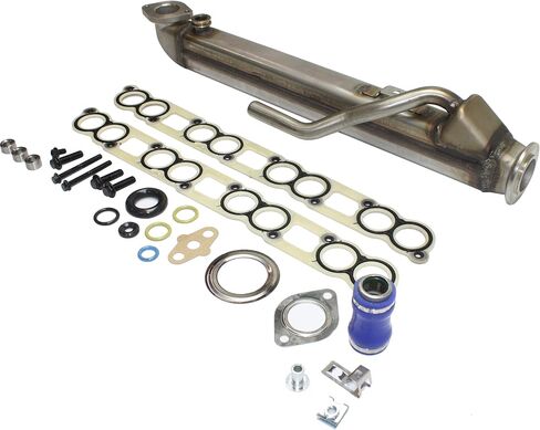 Garage-Pro EGR Cooler Kit Compatible with 2004-2005 Ford Excursion, Fits 2004-2005 Ford E-350 Club Wagon, Fits 2004-2010 Ford E-350 Super Duty with Straight Tube Core, From 9/22/03 in Saudi Arabia