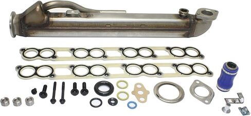 Garage-Pro EGR Cooler Kit Compatible with 2004-2005 Ford Excursion, Fits 2004-2005 Ford E-350 Club Wagon, Fits 2004-2010 Ford E-350 Super Duty with Straight Tube Core, From 9/22/03 in Saudi Arabia