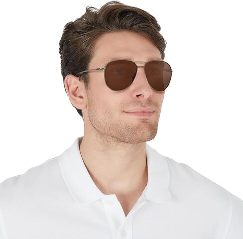 Oakley Men's OO6050 Contrail Ti Aviator نظارات شمسية in Saudi Arabia