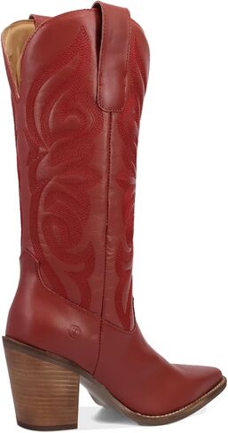 Dingo Womens Hensley Snip Toe Bress Buts Mid Calf Mid Heel 2-3 " - Black in Saudi Arabia