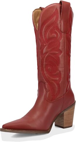 Dingo Womens Hensley Snip Toe Bress Buts Mid Calf Mid Heel 2-3 " - Black in Saudi Arabia