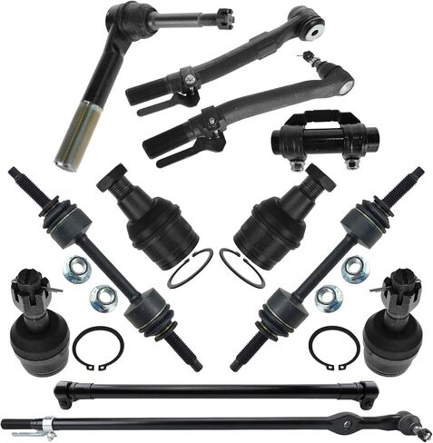 طقم التوجيه والتعليق الأمامي TRQ متوافق مع 11-16 Ford F-250 Super Duty F-350 Super Duty in Saudi Arabia