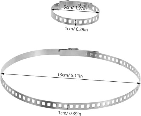 مجموعة أدوات مشبك Betyzoom Axle Boot 5 Pack Universal ملائمة صغيرة من الفولاذ المقاوم للصدأ القوي للمتانة للمتانة سهلة التثبيت in Kuwait