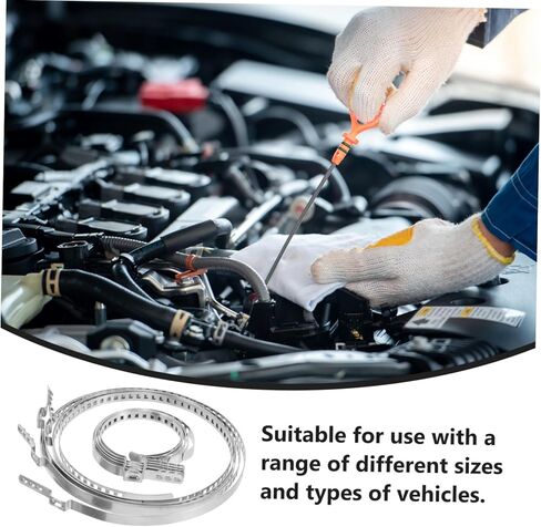 مجموعة أدوات مشبك Betyzoom Axle Boot 5 Pack Universal ملائمة صغيرة من الفولاذ المقاوم للصدأ القوي للمتانة للمتانة سهلة التثبيت in Kuwait