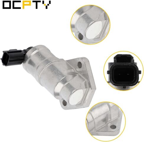 OCPTY IDLE CONTROL VALVE FIT 2003-2007 for Ford for Focus | 2001-2011 for Ford for Ranger 1S7Z9F715AA 1F2020660 AC504T 4J1066 2173401 1S7G9F715AD in Kuwait