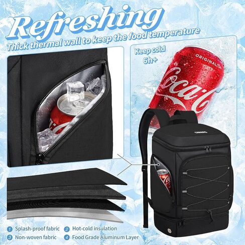 Soccer Backpack,Soccer Bag with Ball Holder, Includes Separate Cleat Shoe and Ball Compartment Sport Equipment Bags Fit Basketball Volleyball Football in Saudi Arabia
