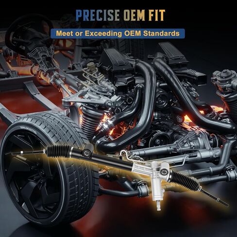 Power Steering Rack and Pinion Assembly Placbly for Ford Ltd 1984-1986 for Ford Mustang 1985-1993 for Ford Thunderbird 1984-1988 for Lincoln Continental 1985-1987 in Kuwait